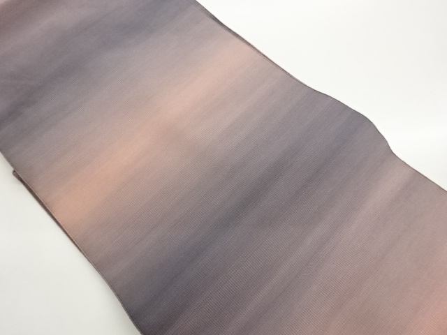 JAPANESE NAGOYA OBI / WOVEN ABSTRACT MIST